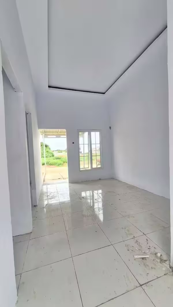 Ruang Tamu Drop Ceiling Mewah